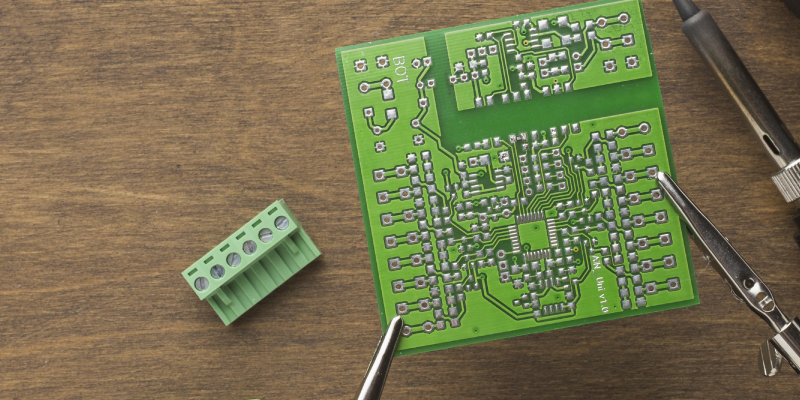Componente electrónico electrónica digital circuito impreso