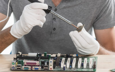 Soldadura durante fabricación y montaje en circuitos impresos